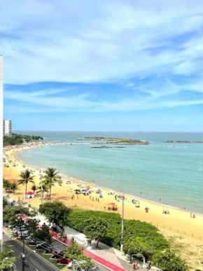 Flat em hotel frente mar